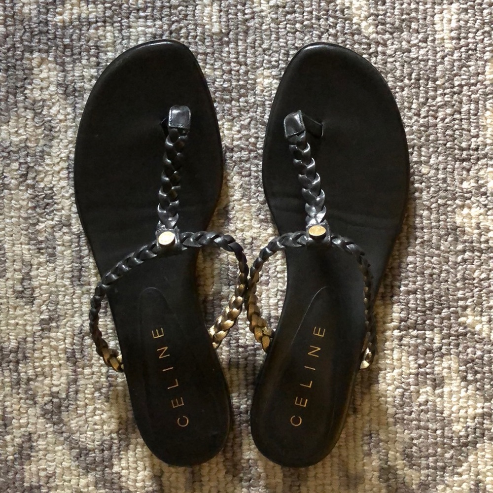 Celine braided sandals